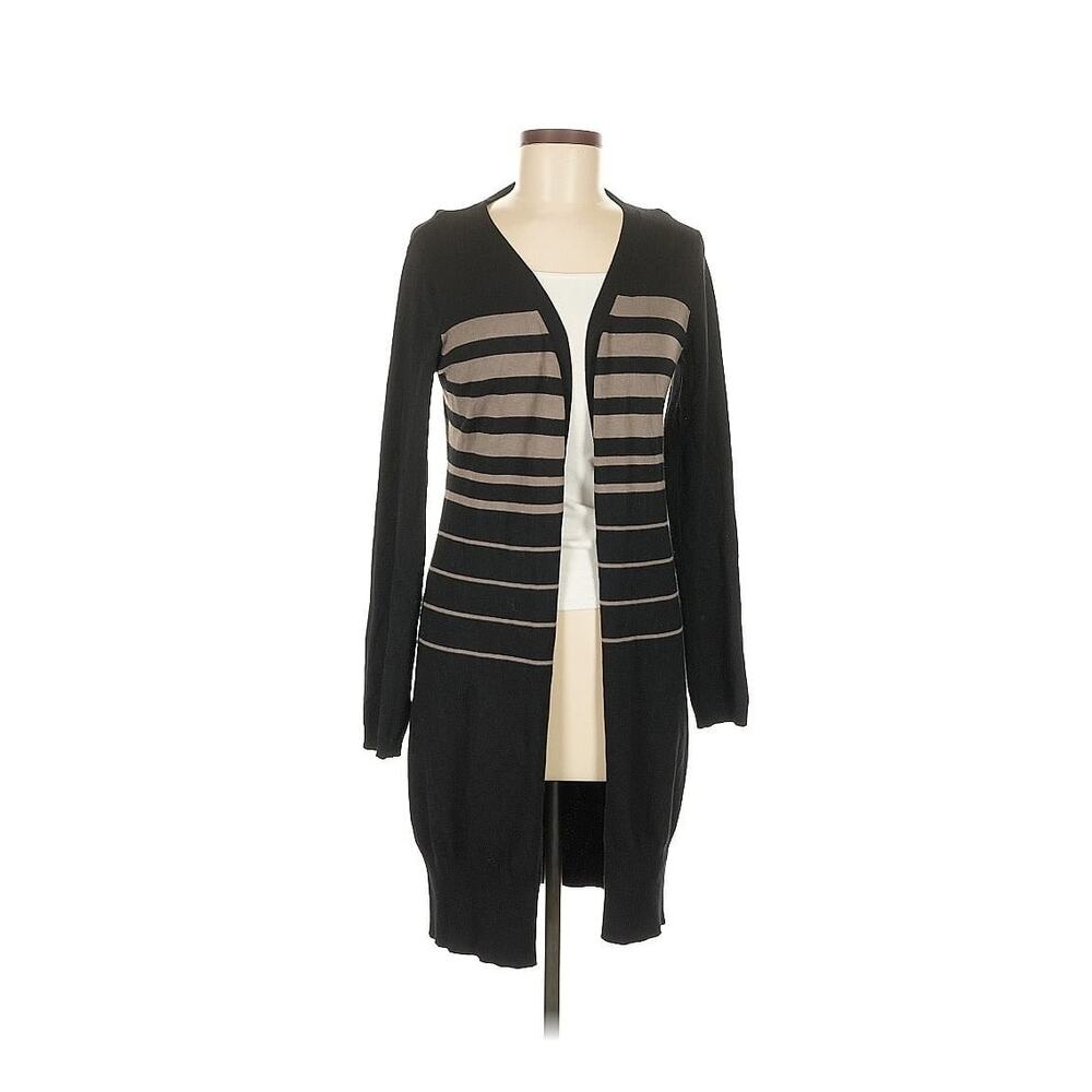 Medium Karissa & Me Open Front Long Cardigan